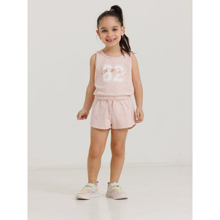 Bộ Jumsuit rút eo bé gái