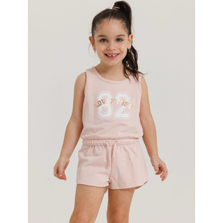 Bộ Jumsuit rút eo bé gái