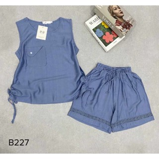 Bộ đồ nữ, bộ đũi nữ, áo sát nách quần đùi phối ren, chất tơ đũi mềm mát hàng chính hãng, set đi biển