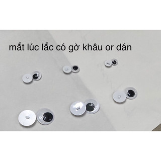 Mắt Thú Nhựa Lúc Lắc (5 cặp )