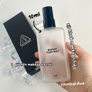 [XỊT KHOÁ CHIẾT - ĐỌC MÔ TẢ VÀ HÌNH ẢNH] Xịt Khoá Makeup Không Nhũ/ Có Nhũ Giúp Lớp Trang Điểm Bền Màu