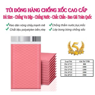Bịch 100 cái: Túi đóng hàng chống xốc cao cấp