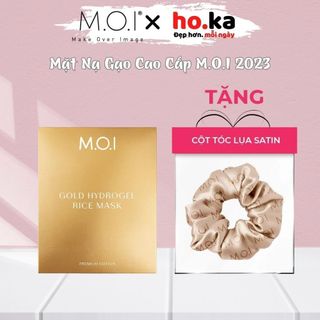 Mặt Nạ Gạo Hydrogel Vàng Premium phiên bản cao cấp MOI COSMETICS Hồ Ngọc Hà Giúp Da Căng Bóng Mịn Màng