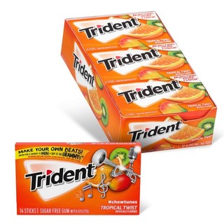 Kẹo gum Trident nhiều vị - USA