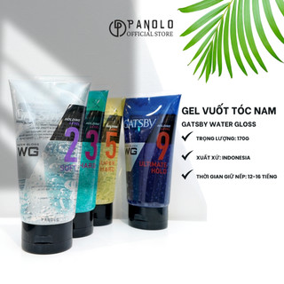 Gel Vuốt Tóc Gatsby Hair Styling Gel Water Gloss 170g