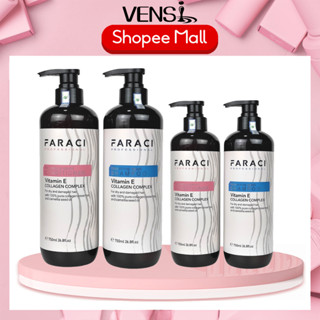  Dầu gội xả FARACI VITAMINE COLLAGEN phục hồi tóc siêu mềm mượt phù hợp mọi loại tóc 