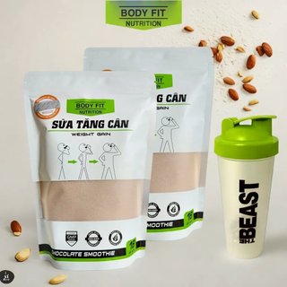 Combo 2 túi Sữa Tăng Cân BodyFit - Weight Gain + Tặng bình lắc