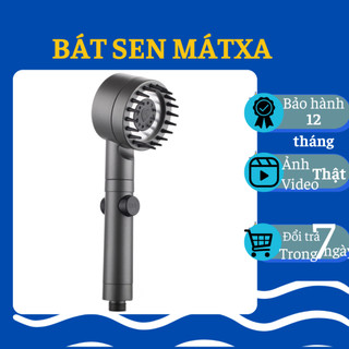 Vòi sen tăng áp, vòi hoa sen mát xa 4 trong 1, đầu vòi hoa sen Mát xa tăng áp cao cấp, bộ vòi hoa sen tăng áp cao cấp 4