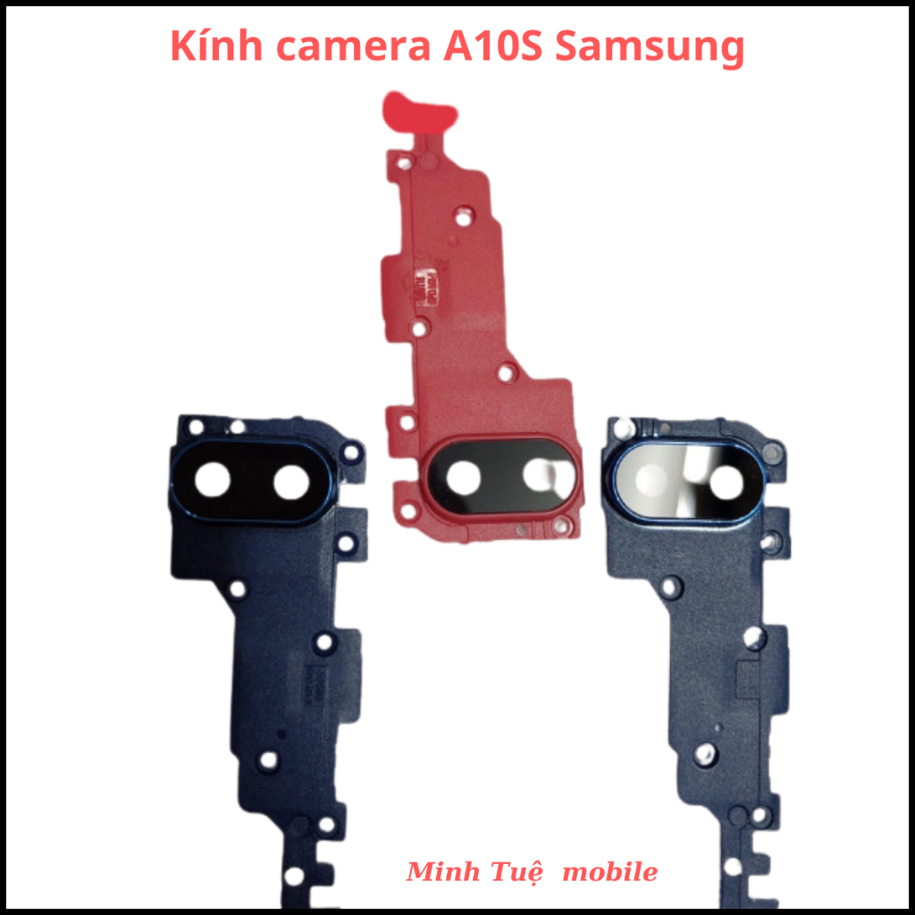 Kính camera samsung a10s zin