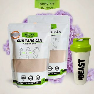 Combo 2 Túi Sữa Tăng Cân BodyFit - Weight Gain + Tặng bình lắc