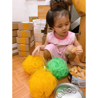 Bông Tắm Tạo Bọt Mềm Mịn
