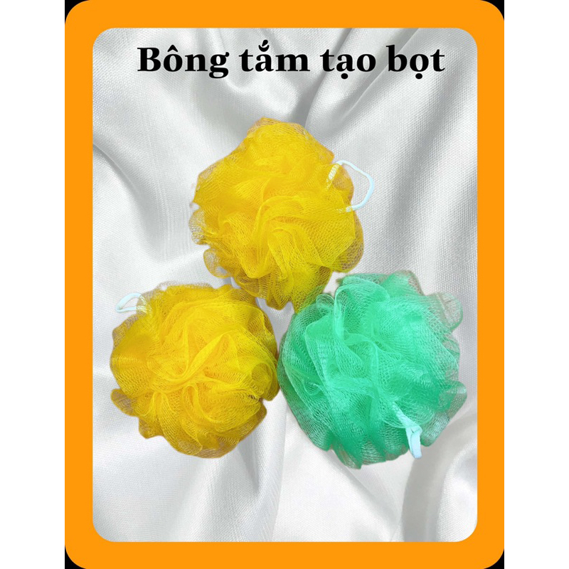 Bông Tắm Tạo Bọt Mềm Mịn
