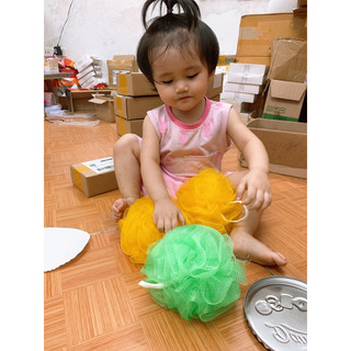 Bông Tắm Tạo Bọt Mềm Mịn