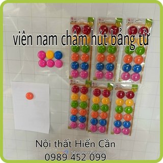 Viên Nam Châm hút bảng từ dùng để gim, giữ giấy tờ trên bảng