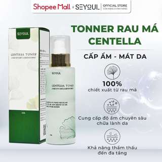 Toner Rau Má CENTELLA 100ml SEYOUL cung cấp độ ẩm, dưỡng chất cho da, giúp làm sáng và da mềm mại