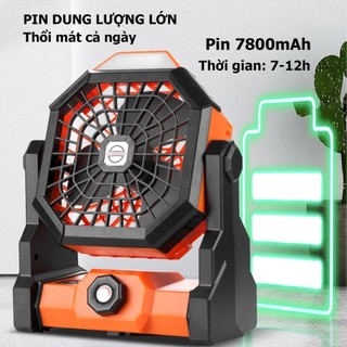 Quạt Tích Điện Mini LOGKENT X3 Tốc Độ Gió Mạnh, Thời Gian Sử Dụng Từ 5-8H