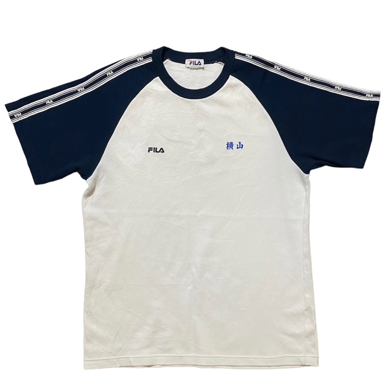 Áo Thể Thao 2hand Cực Phẩm Chính Hãng FILA Phối Màu Size XL Vải Dày Độ Mới Cao