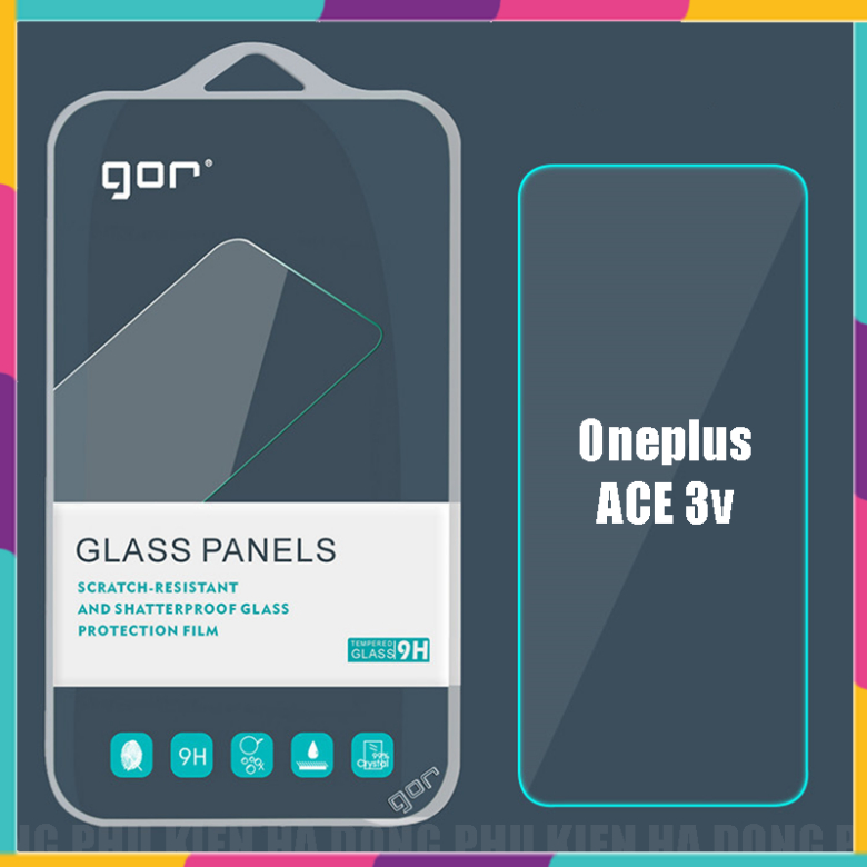(Kính Gor) Kính cường lực Oneplus Ace 3v Gor full hộp