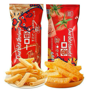 Bimbim snack khổng lồ vị cà chua/tôm trung quốc bịch 168gram