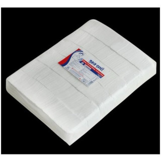 Bông Gòn Cắt Miếng Sẵn Bạch Tuyết (10×10cm) Gói 1kg