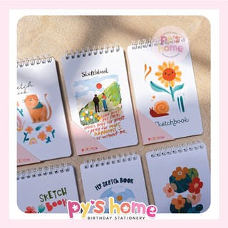 Sổ viết tay - ghi chú -vẽ kí họa cute, nhỏ gọn