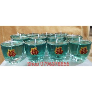 Hộp 12 ly đèn cầy múi 50ml