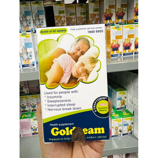 ✅ ( Tích điểm mua 6 tặng 1 ) GOLDREAM hỗ trợ điều trị bệnh mất ngủ