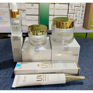 Combo kem face sâm vàng mq skin m mqskin - hỗ trợ nám tàn nhang