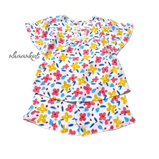 [ Bé gái size 5: 11kg] ĐỒ BỘ TOLE (TÔN 2 DA LOẠI 1)/ CHẤT VẢI LANH SIÊU MÁT TAY NGẮN CHO BÉ GÁI - NHÀ AN KIDS