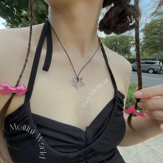Dây chuyền dây rút mặt thép không gỉ - meitini world