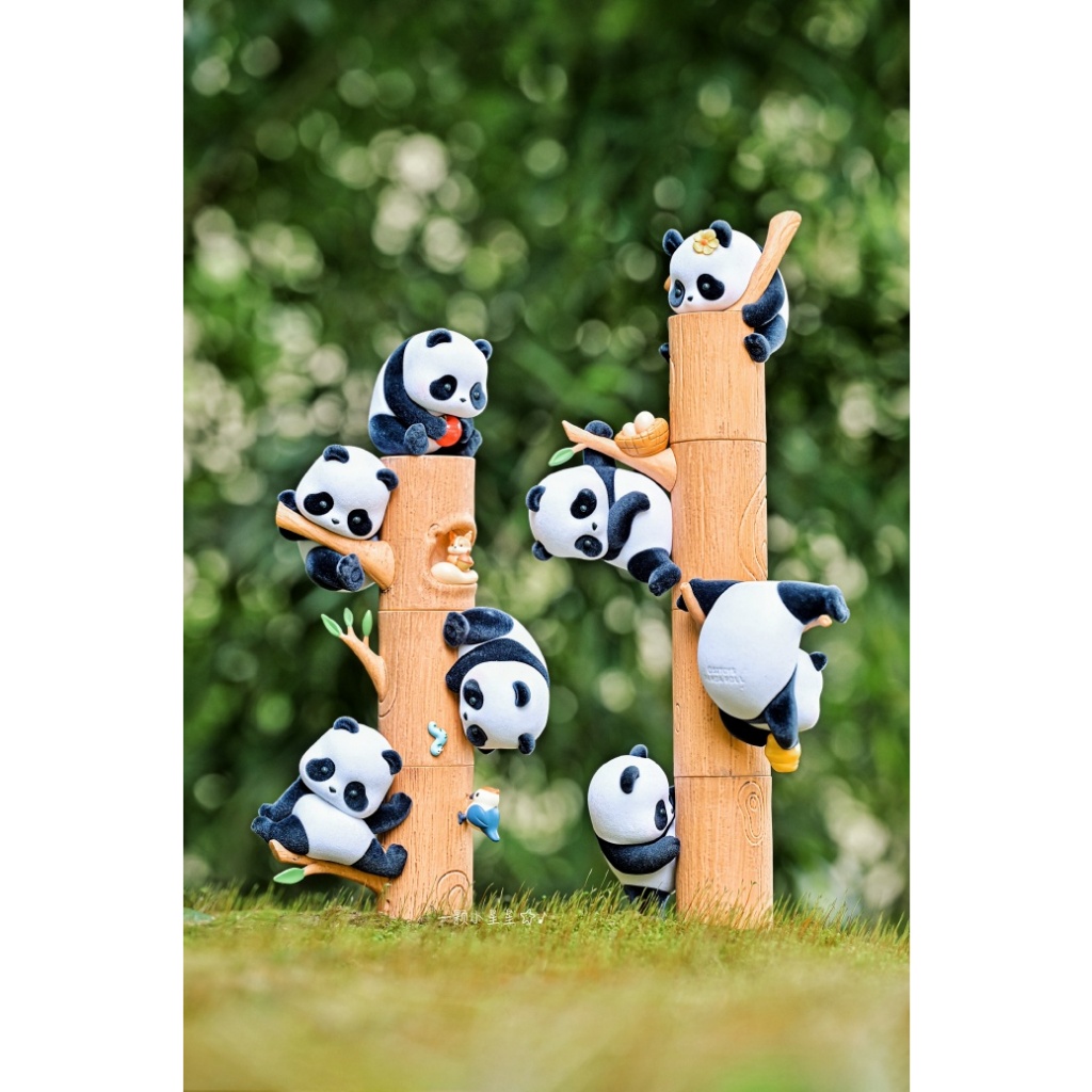 Mô hình 52Toys Candy Box Panda Roll Tree Climbing Blind Box series