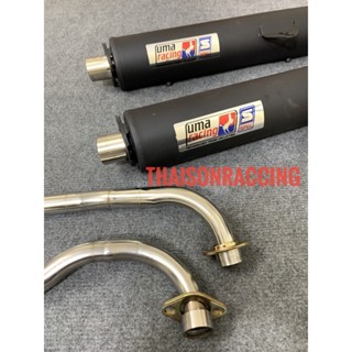  Pô Uma Uma Racing gắn Wave 50-100-110-Sirius các đời Hàng Bao Chất Lượng 