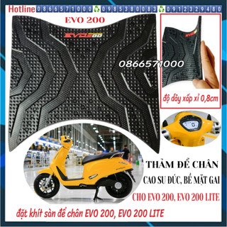 Thảm cao su đúc cho xe vinfast: evo 200, evo 200 lite, feliz, feliz s, klara