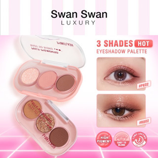  Phấn Mắt Pink Flash 3 Ô Đậm Chất Tiểu Thư 