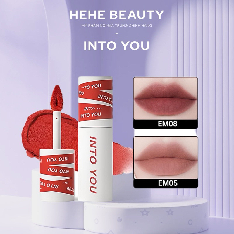 INTO YOU - Son Kem Lì Nhung Mịn Into You HOT EM08