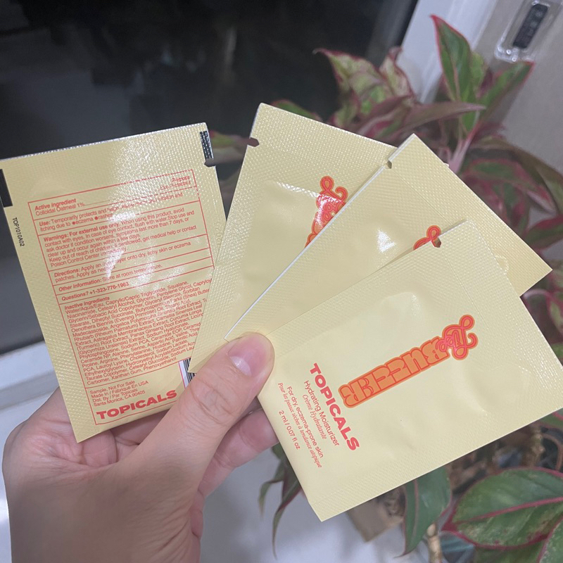 Sample Kem dưỡng ẩm Topicals Like Butter Moisturizer for Dry, Sensitive & Eczema-Prone Skin
