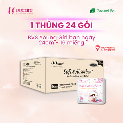 CÁC SẢN PHẨM THÙNG BĂNG VỆ SINH UUCARE YOUNG GIRL