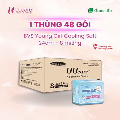 THÙNG BVS UUCARE YOUNG GIRL GÓI NHỎ