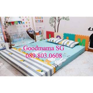 Các mẫu động vật siêu cute_Drap chống thấm Goodmama chính hãng 100% cotton(k kèm vỏ gối)
