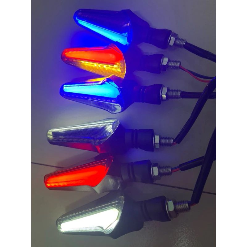 Xi nhan L21 chạy hiệu ứng audi lưỡi kiếm lắp xe điện xe máy