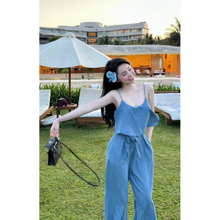 Set Bộ Jean Mềm 2 Dây Linh Hoàng (M2)