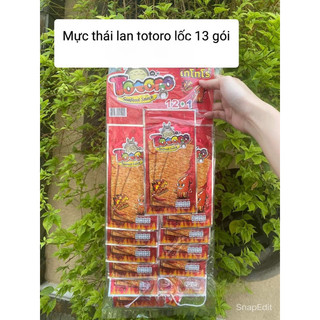Mực thái Lan Totoro 1 lốc 13 bịch