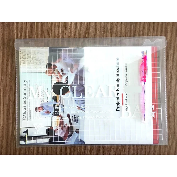 Bìa Đựng Hồ Sơ F4 260x350mm - Camshop