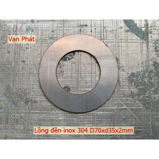 10 cái lồng đền inox 304 d70xd35x2mm