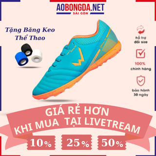 Giày đá bóng wika qh19 neo, giày quang hải chính hãng wika thiết kế tỉ mỉ hình vân sóng tinh tế