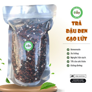 [1KG] Trà Đậu Đen Gạo Lứt Đaklak nhà làm, giúp thanh nhiệt, giải độc, làm đẹp da