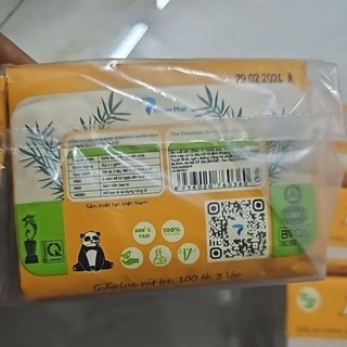 Giấy lụa rút tre Elene bịch 100 tờ, 3 lớp