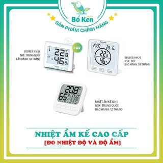 Shop Bố Ken Nhiệt Ẩm Kế Phòng Ngủ Cho Bé Đa Chức Năng/Nhỏ Gọn/Chính Xác [Beurer BH 36 tháng/6In1 - BH 12 Tháng]
