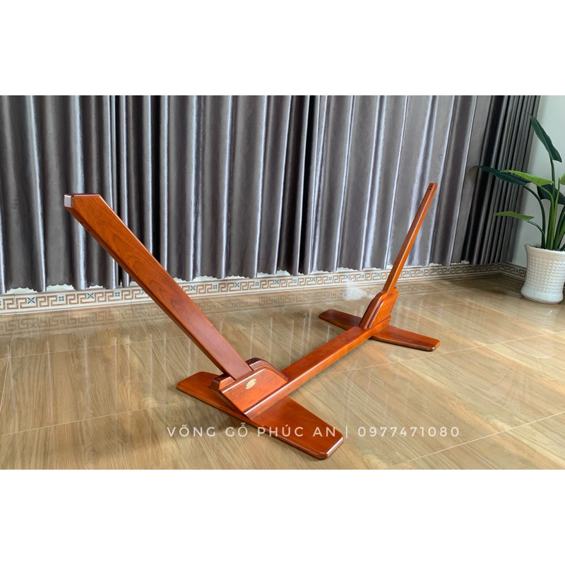 (CHÍNH HÃNG) KHUNG VÕNG GỖ CAO CẤP PHÚC AN (Chưa kèm vải võng)