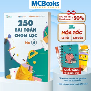 Sách - 250 Bài Toán Chọn Lọc Lớp 4